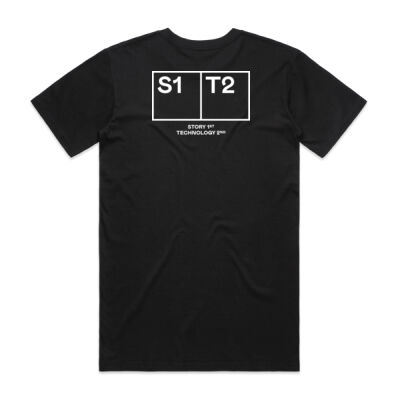 Black Tee - Male fit Thumbnail