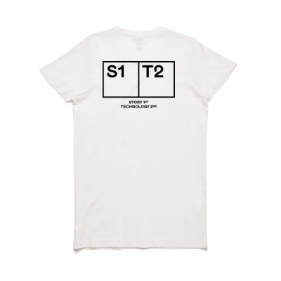 White Tee - Female fit Thumbnail