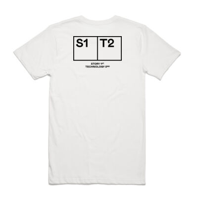 White Tee - Male fit Thumbnail