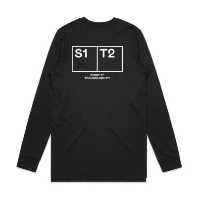 Black Long Sleeves - Male fit Thumbnail